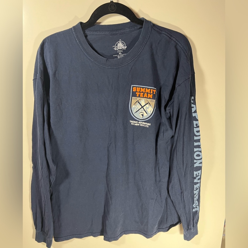 Disney Parks Exclusive Expedition Everest‎ Summit Team Long Sleeve Graphic Tee